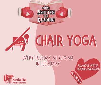 Chair Yoga - "We're Smitten with Reading"