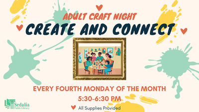 Create and Connect: An Adult Craft Night